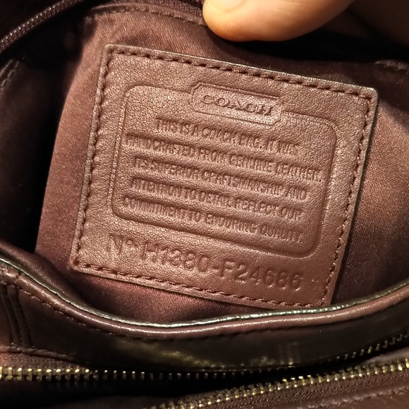 Coach Satchel in supersoft leather - Picture 4 of 10